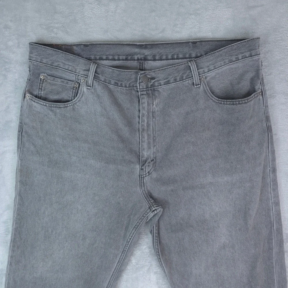 Levis 550 '92 Relaxed‎ Fit Jeans Men 42x30 Gray Denim Cotton Casual Minimalist